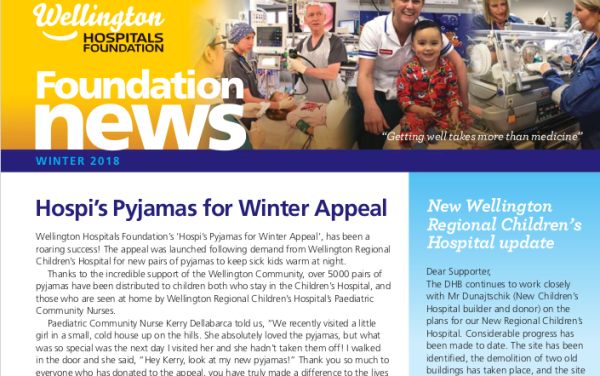 Screenshot of the Newsletter