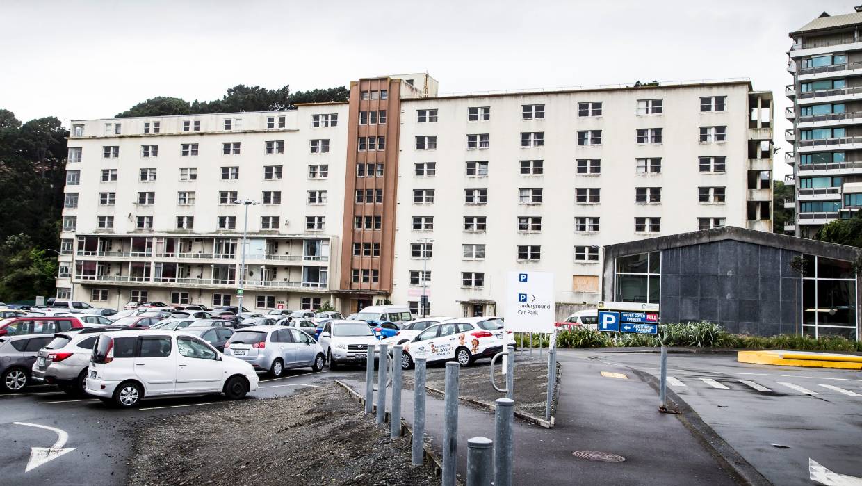 The old Riddiford Building 