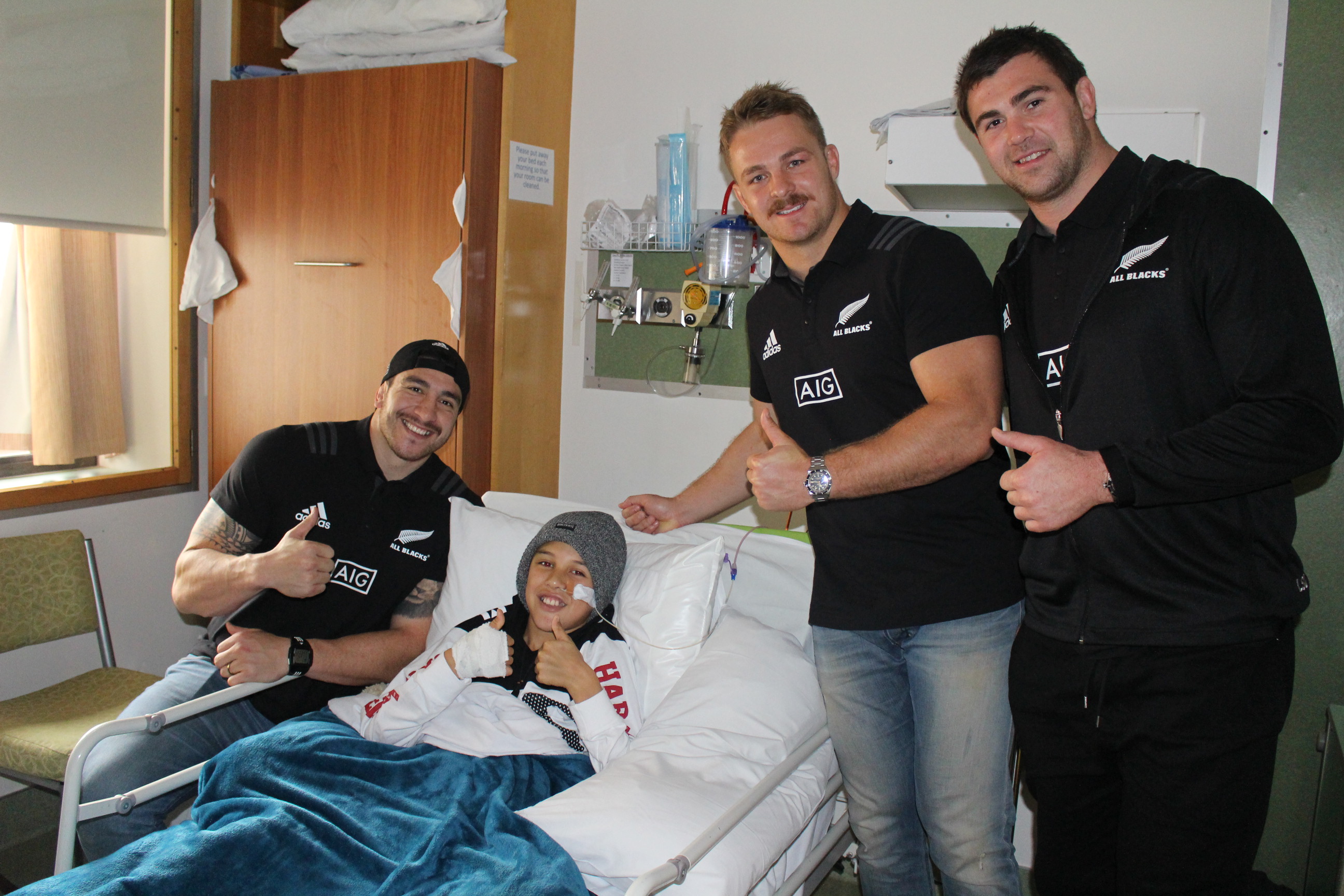 Te Awanui meets the All Blacks