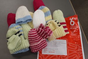 A parcel of knitting received today from Mac 