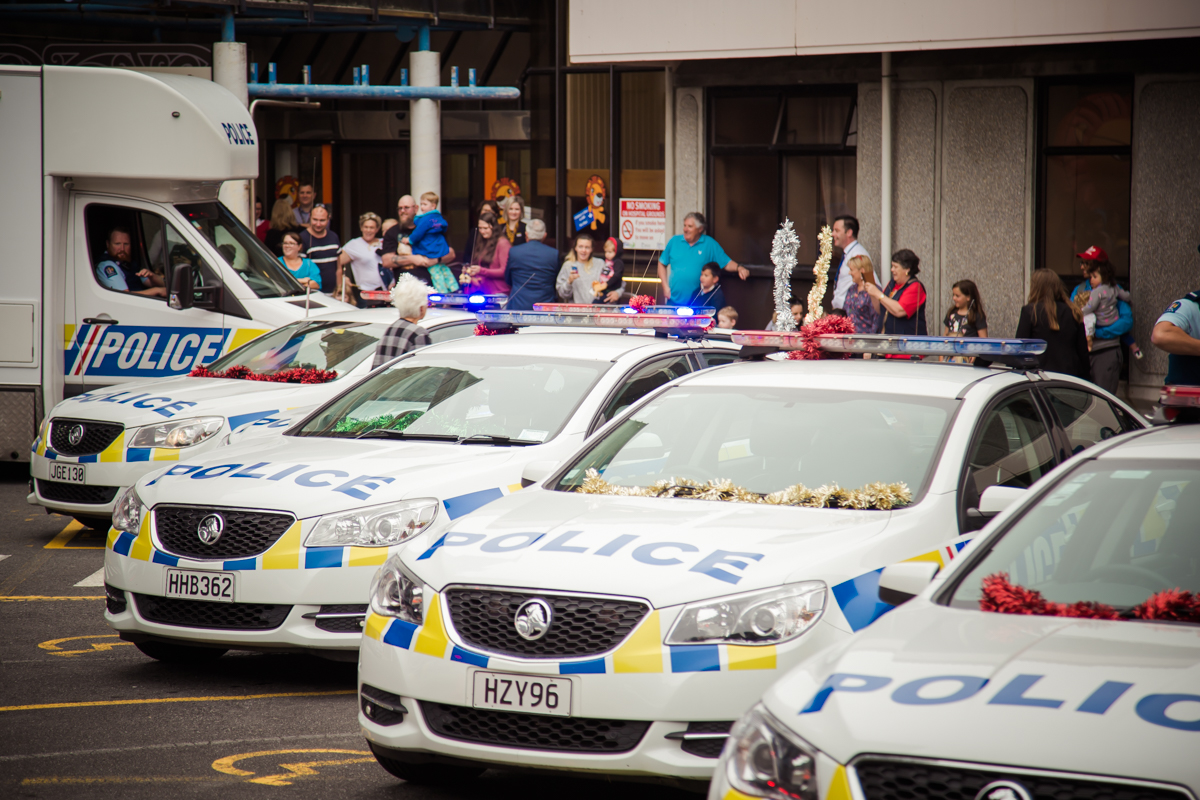 The Police arrive at Wellington Children's Hospital!